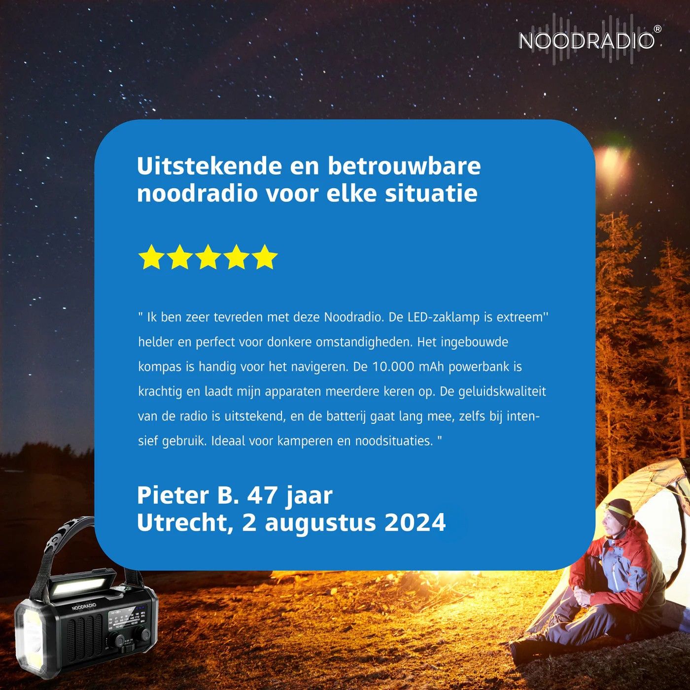 NOODRADIO® Model 2025 XL POWERBANK